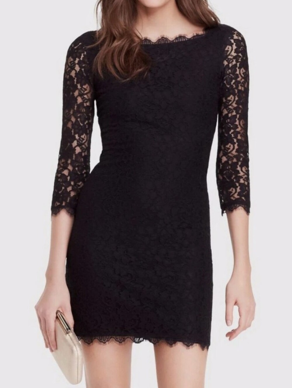 Diane Von Furstenberg Zarita Lace Dress Sz 4